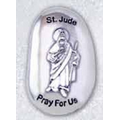 St. Jude Patron Saint Thumb Stone